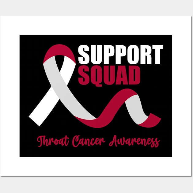 Throat Cancer Apparel for Throat Cancer Wall Art by JB.Collection